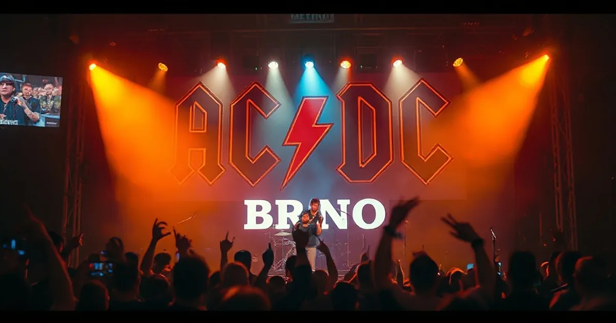 AC/DC Brno: legendary rockers and their tribute at Metro Music Bar