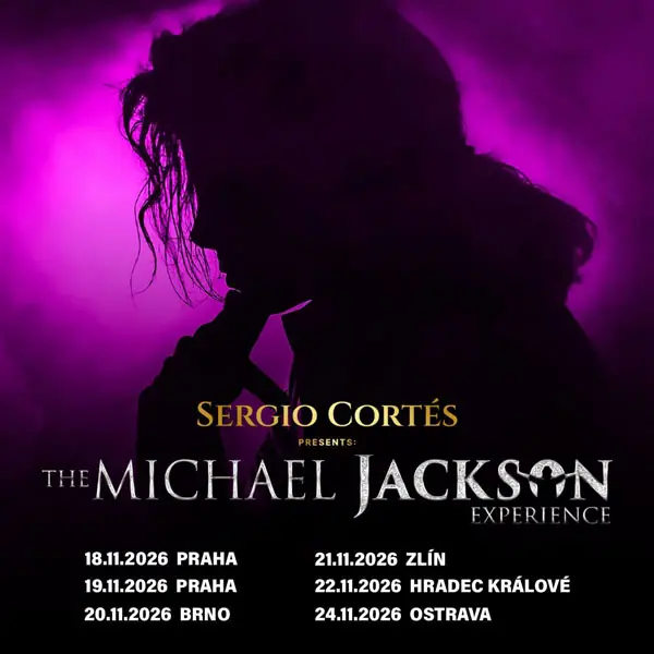 SERGIO CORTÉS – THE MICHAEL JACKSON EXPERIENCE (LIVE TRIBUTE SHOW) — BOBYHALL, Brno