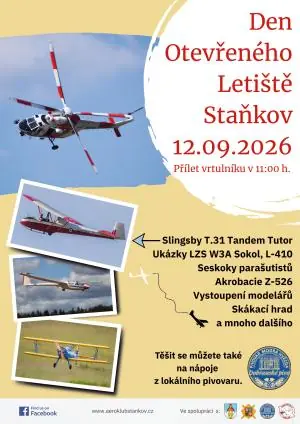 Den otevřeného letiště — Staňkov, Domažlice