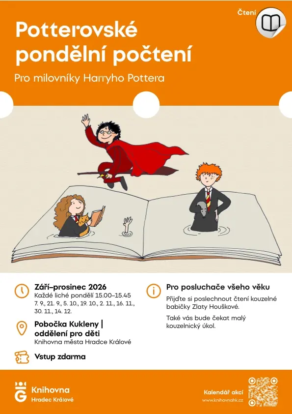 Potter's Monday Reading — City Library Hradec Králové, Hradec Králové