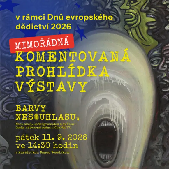 Special Guided Tours of the Exhibition "Colors of Dissent" / European Heritage Days — North Bohemian Gallery of Fine Arts in Litoměřice, Litoměřice