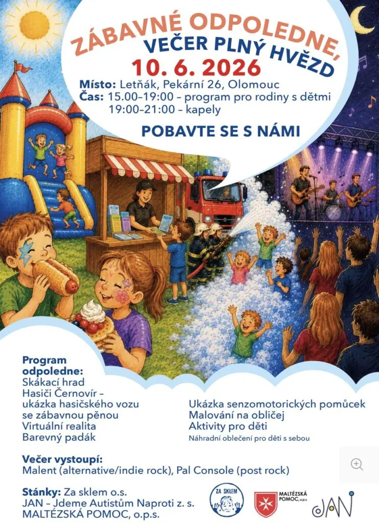 An Entertaining Afternoon and Evening Full of Stars — Summer Cinema Olomouc, Olomouc