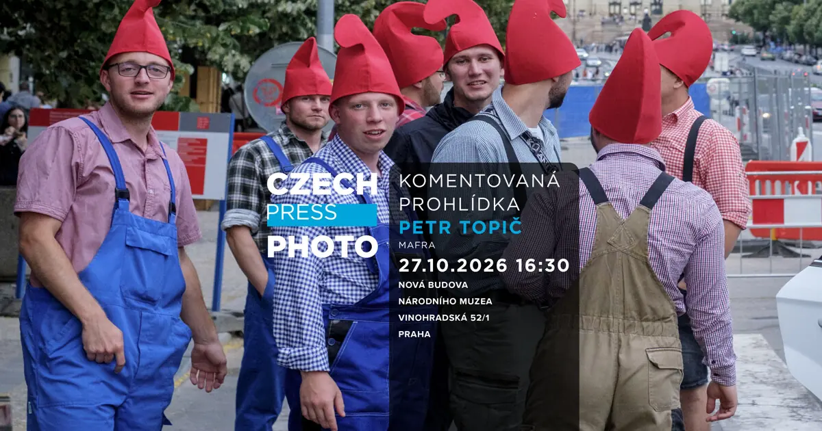 Komentovaná prohlídka k výstavě Czech Press Photo 2025 s Petrem Topičem — Czech Photo Centre, Praha