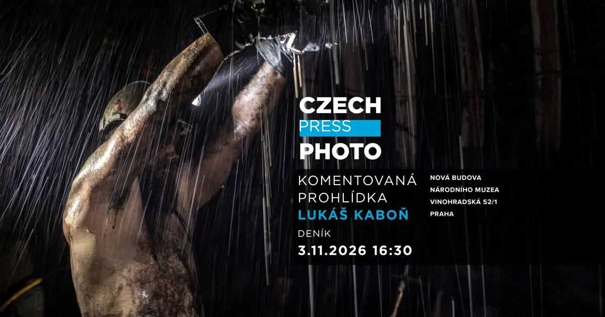 Komentovaná prohlídka k výstavě Czech Press Photo 2025 s Lukášem Kabonem — Czech Photo Centre, Praha