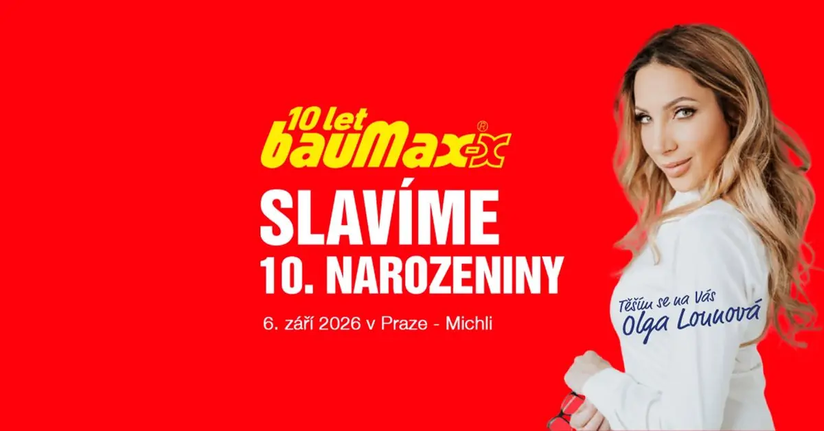 Slavíme 10. narozeniny a vy jste zváni — Praha