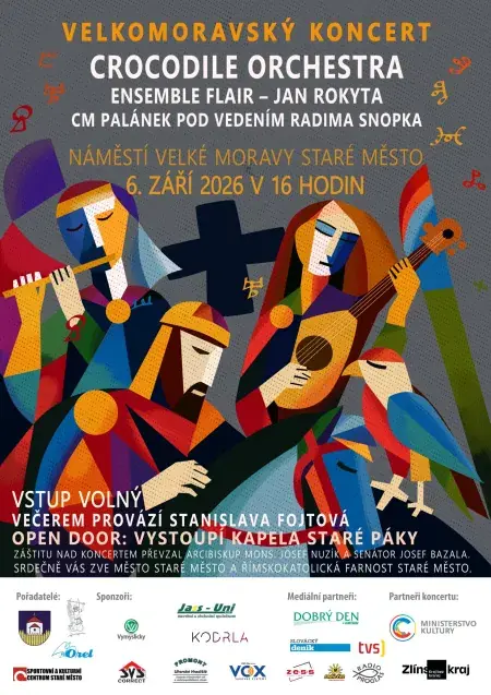 VELKOMORAVSKÝ KONCERT — SKC u Uherského Hradiště, Staré Město