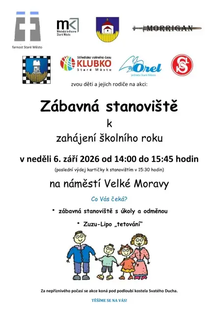 ZÁBAVNÉ ODPOLEDNE PRO DĚTI — SKC u Uherského Hradiště, Staré Město