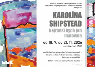 Karolína Shipstead - "I'd Rather Just Paint" / Seifertovy Kralupy 2026 Literary Competition Awards Ceremony