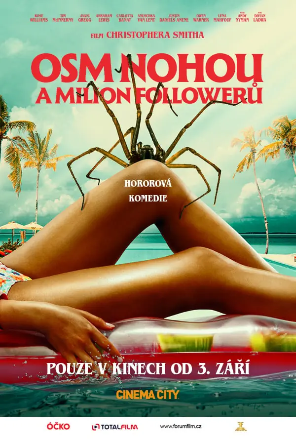 Eight Legs and a Million Followers — Cinema City, Ústí nad Labem