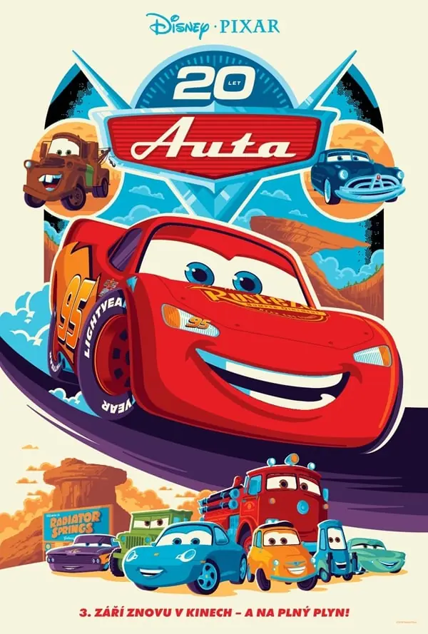 Cars (20th Anniversary) — Cinema City, Pardubice