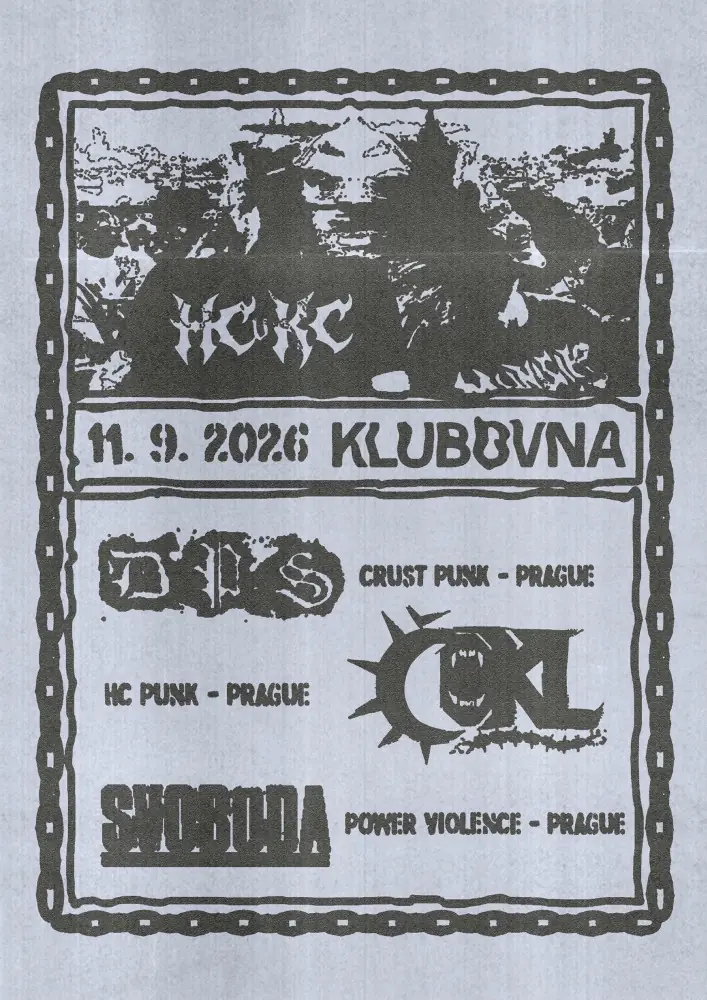 HCvKC: Čokl, DDS, Svoboda — Klubovna, Praha