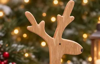 Weihnachtliche Handwerkswerkstätten mit Baukasten