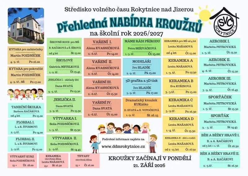 September at the Community Centre — Městské informační centrum, Rokytnice nad Jizerou