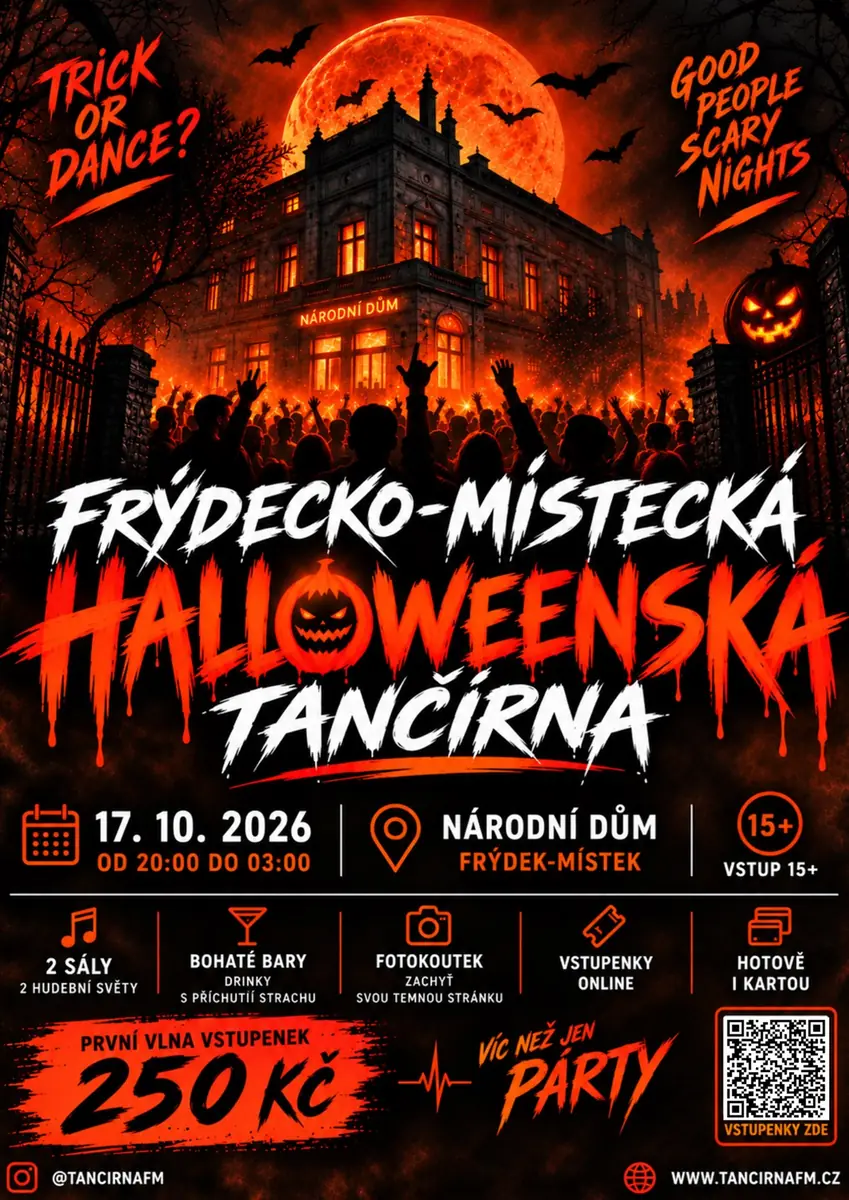 Frýdek-Místek Halloween-Tanzabend — Nationalhaus, Frýdek-Místek