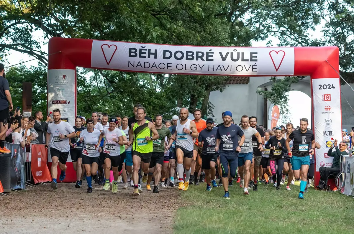 Běh dobré vůle Nadace Olgy Havlové 2026 — Obora Hvězda, Prague