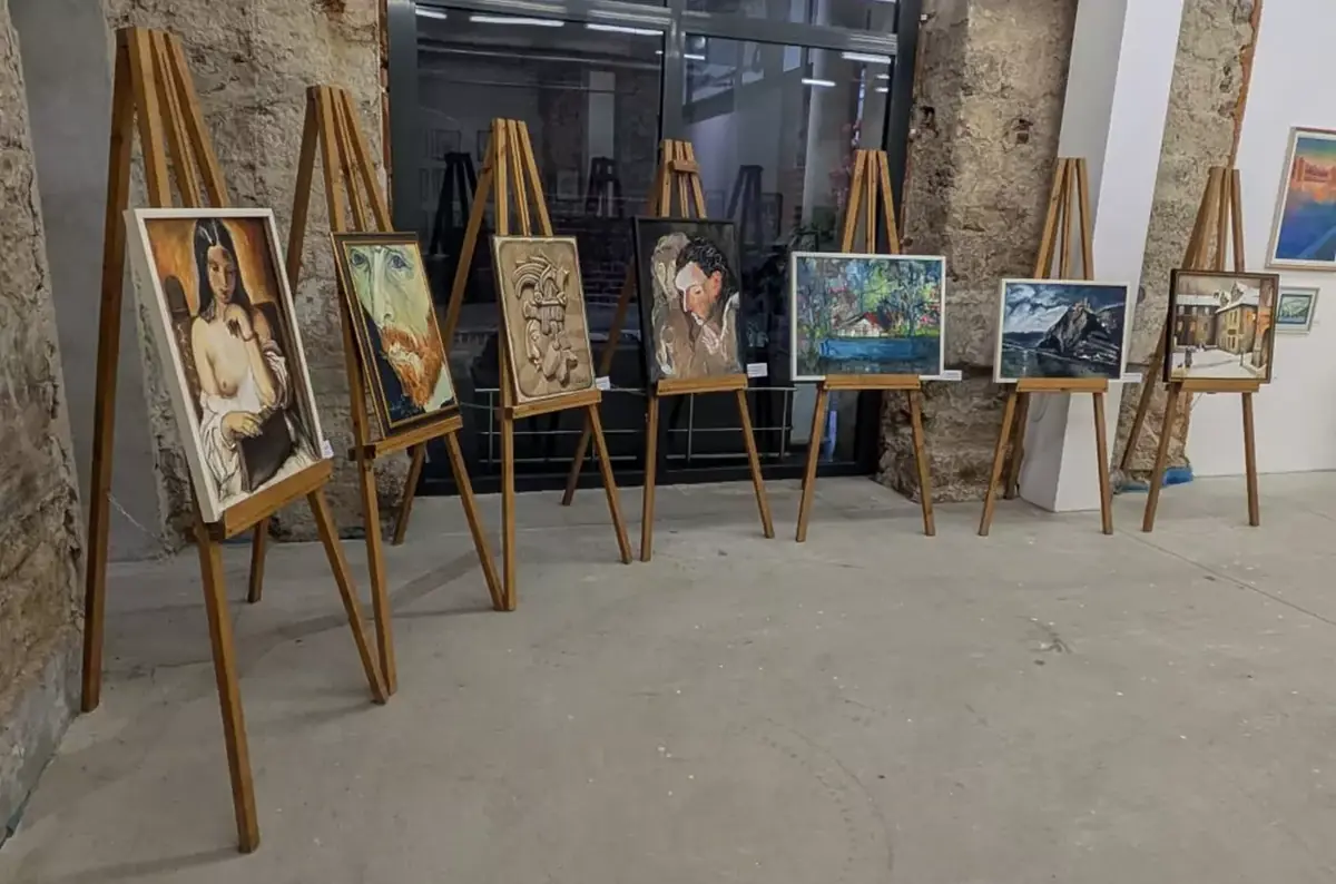 Výtvarná skupina Spolu vystavuje v Galerii Centra Pivovar — Centrum Pivovar Děčín, Děčín