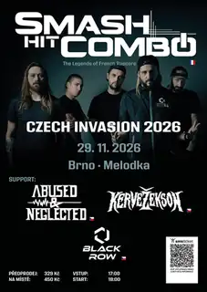 SMASH HIT COMBO (FR): RAPCORE INVASION 2026 - Brno