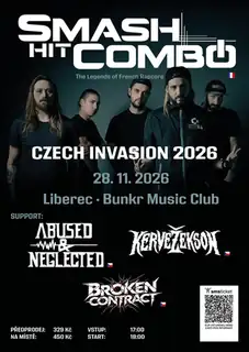 SMASH HIT COMBO (FR): RAPCORE INVASION 2026 - Liberec