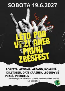 Léto pod věží aneb první Zbéšfest