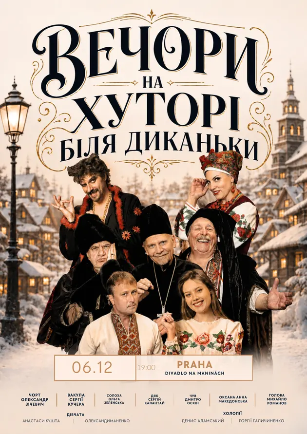 Вечера на хуторе близ Диканьки — Театр На Манинах, Прага