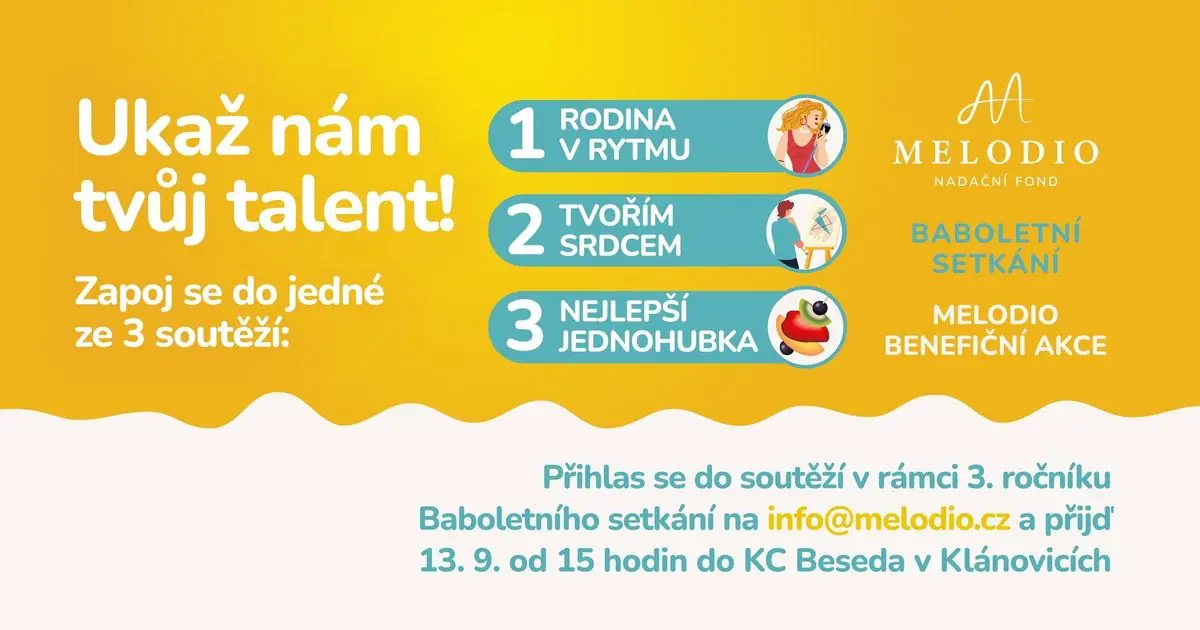 Melodio pro všechny - Baboletní setkání v Klánovické Besedě — KC Beseda Klánovice, Praha