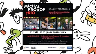 Portheimka Stage: Michal Prokop Trio (Koncert pro Prahu 5)