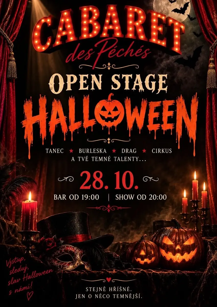 Cabaret Open Stage — Cabaret des Péchés, Brno
