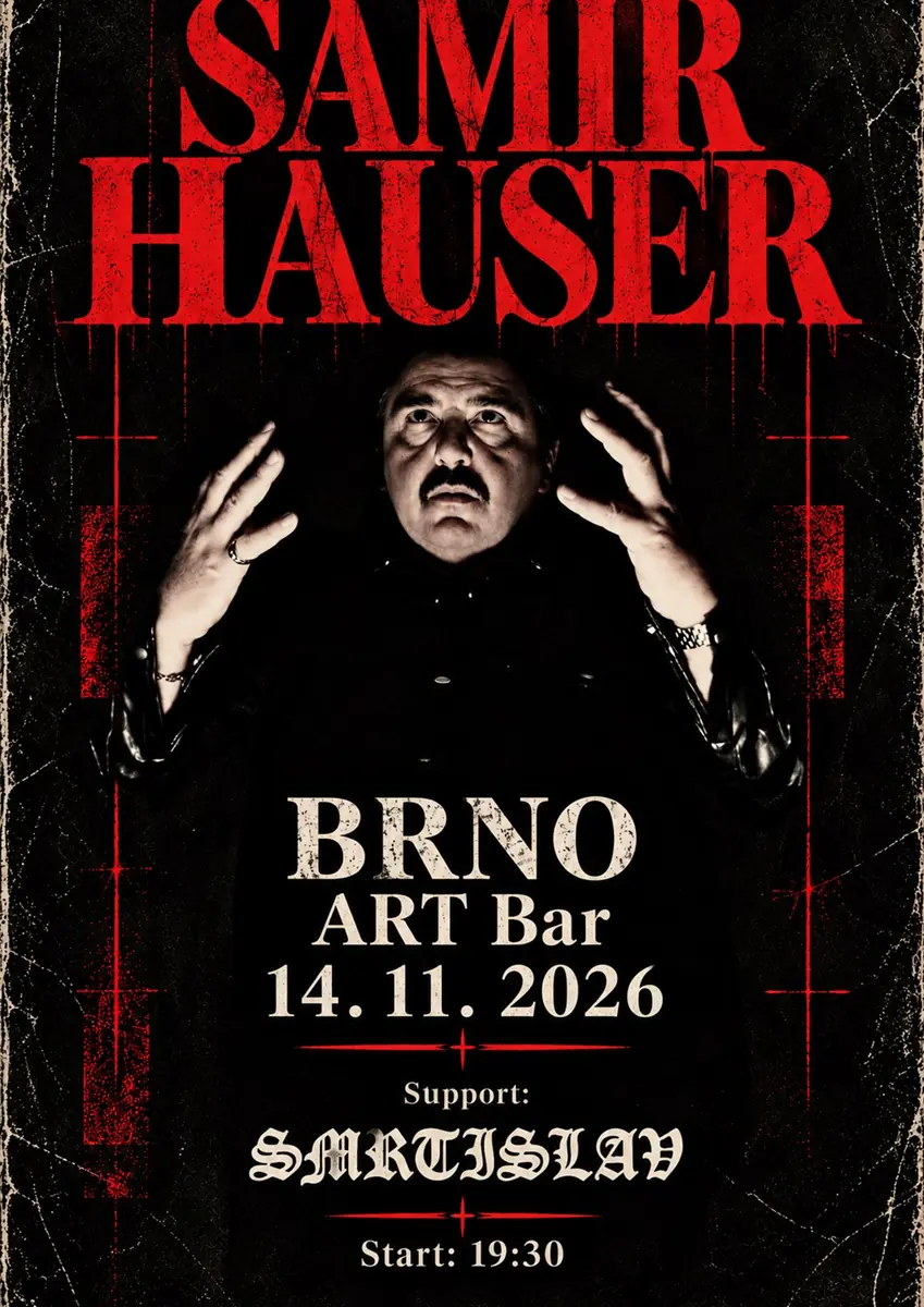 Samir Hauser + Smrtislav — ARTBAR, Brno
