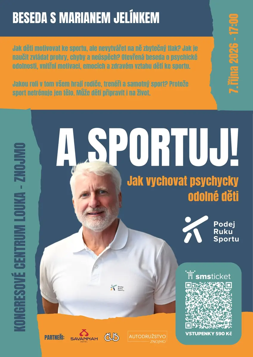 A SPORTUJ! Jak vychovat psychycky odolné děti — Centrum Louka, Znojmo