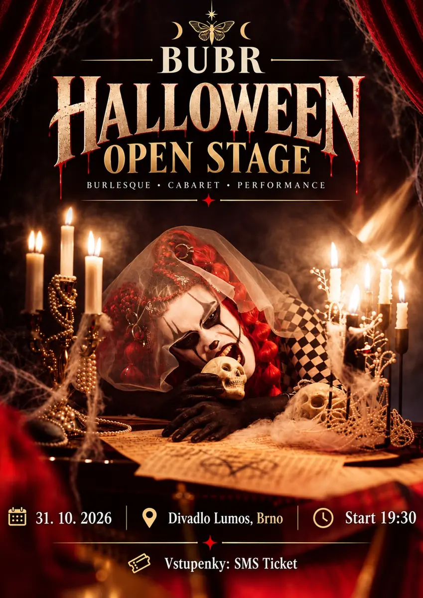 BUBR show: Halloween Open Stage — Lumos, Brno