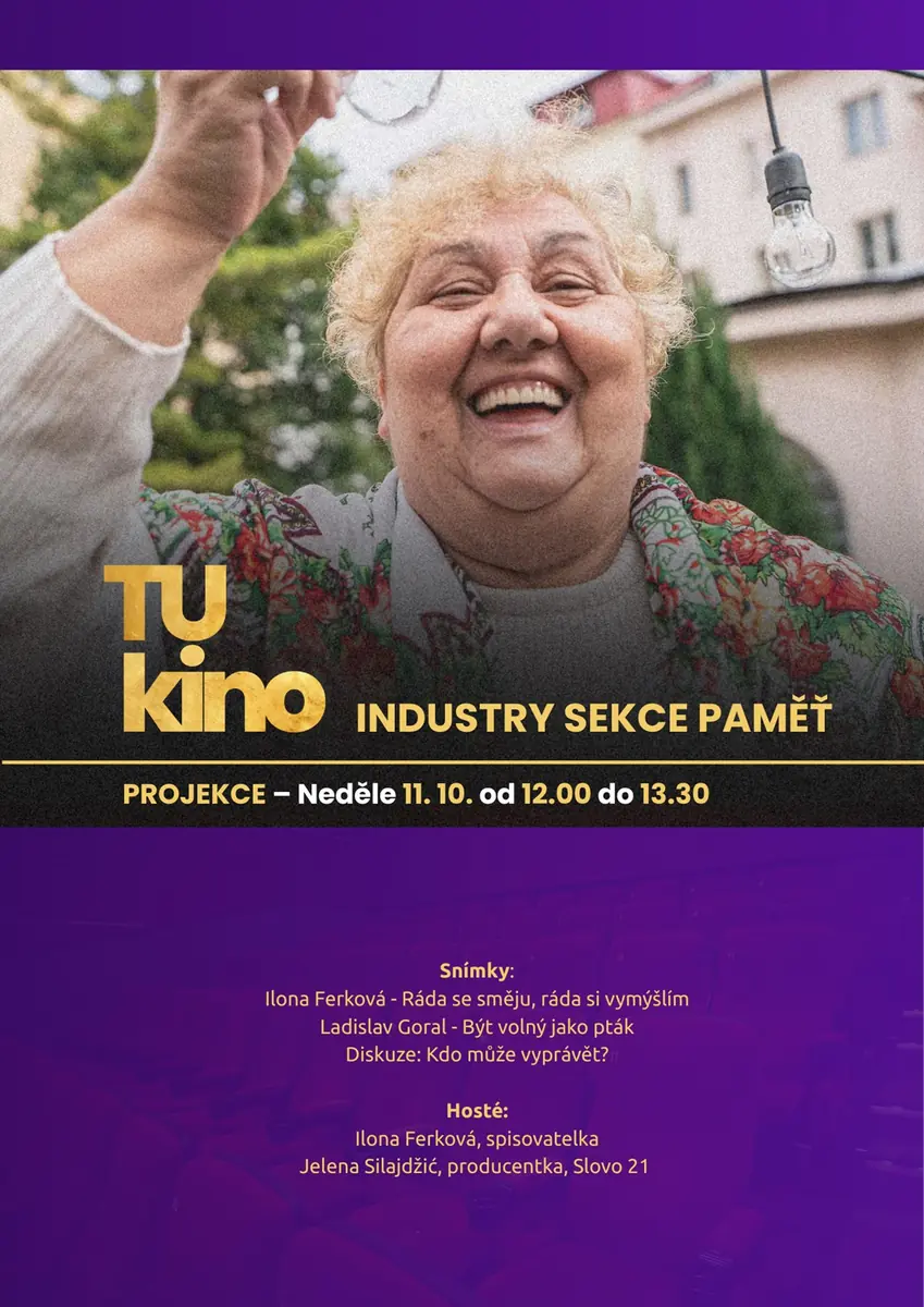 Tukino 2026 / Industry: Memory / Screening with Discussion — Televizní institut, Brno