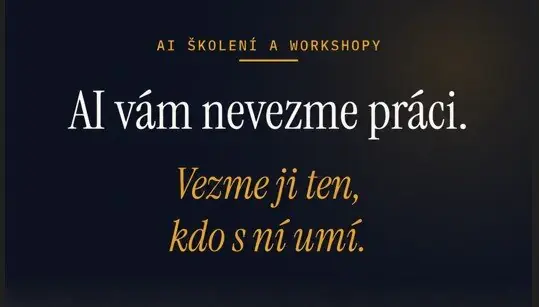 Praktický workshop AI v praxi — Dům u parku, Olomouc