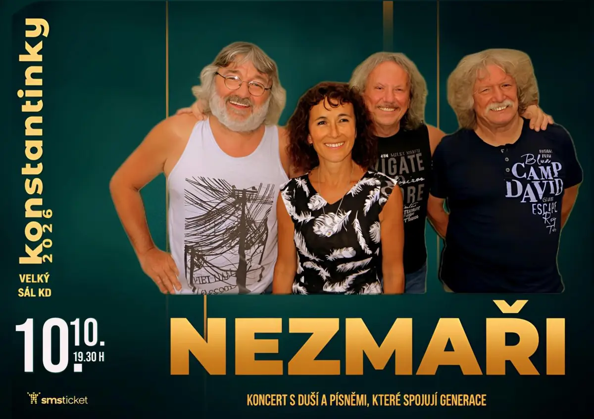 Nezmaři — Open air stage at KD, Konstantinovy Lázně