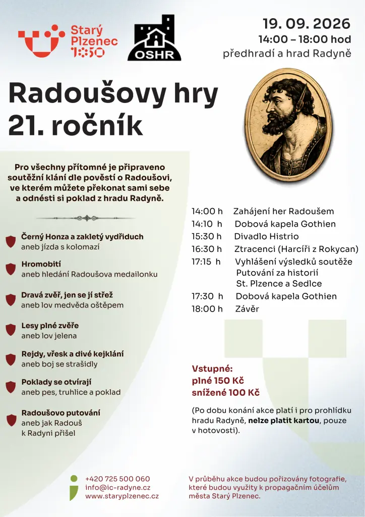 Radoušovy hry – 21. ročník — Město Starý Plzenec, Starý Plzenec