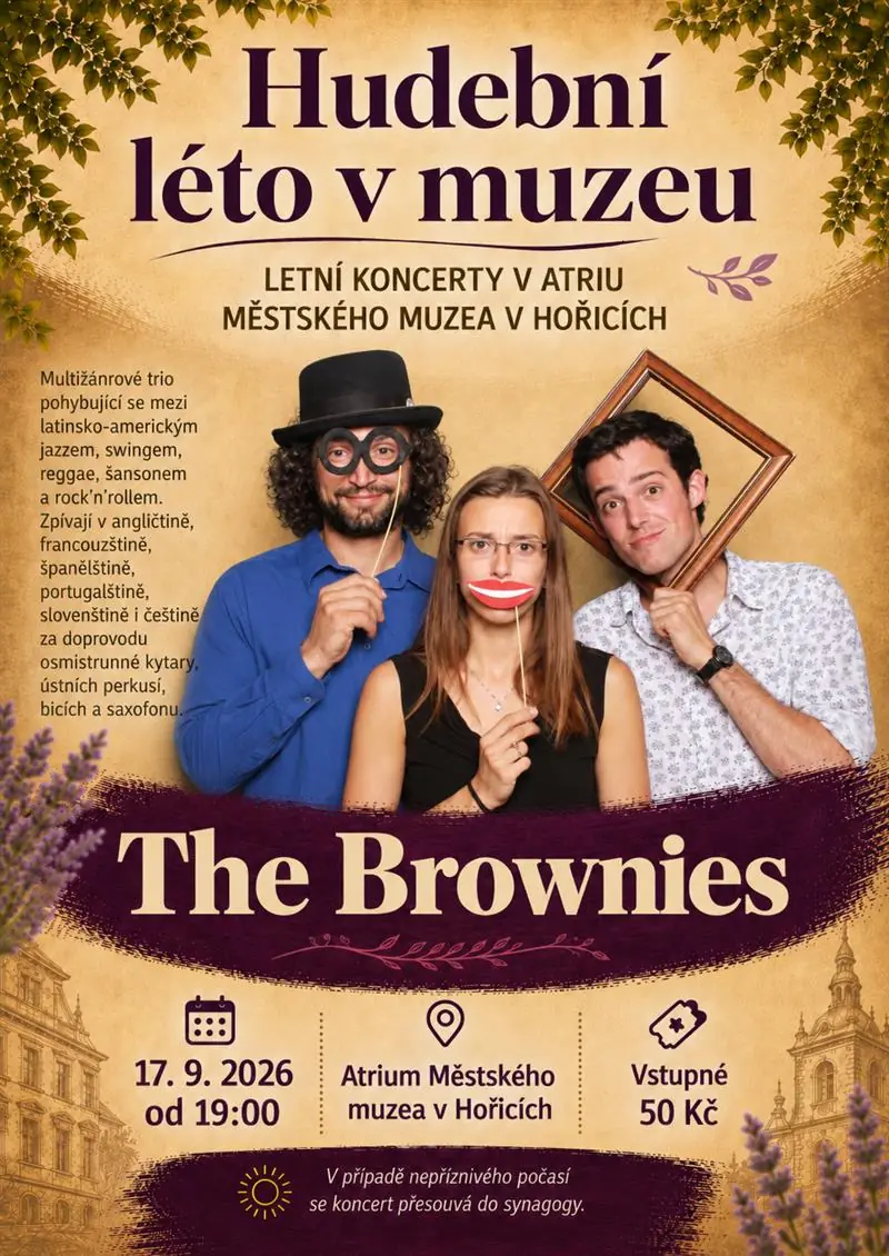 Musical Summer at the Museum: The Brownies — Municipal Museum Hořice, Hořice