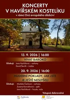 KONCERT: HUDEBNÍ POKLADY, JAK JSTE JE JEŠTĚ NESLYŠELI