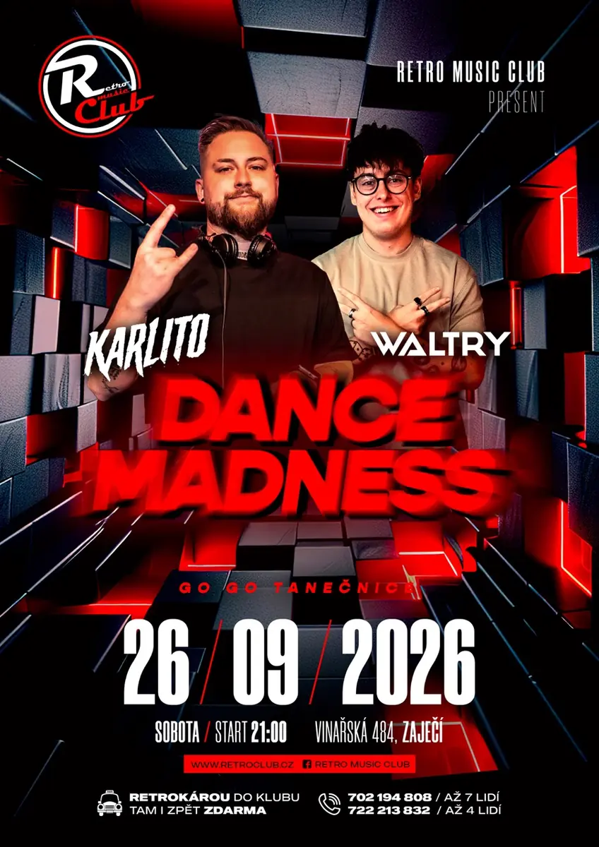 DANCE MADNESS — Vinařství U Kapličky, Zaječí