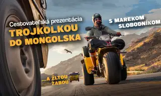 Mit dem Dreirad nach Mongolien mit Marek Slobodník