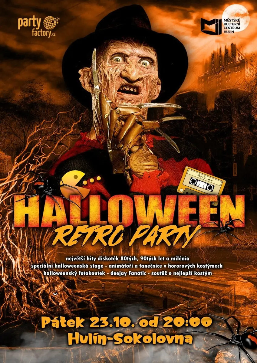 Halloween Retro Party Hulín — Municipal Cultural Centre - Sokolovna, Hulín