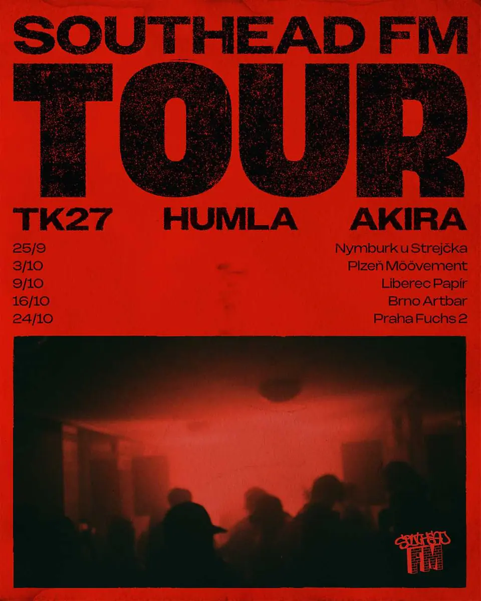 Southead FM Tour 2026 — Artbar, Brno