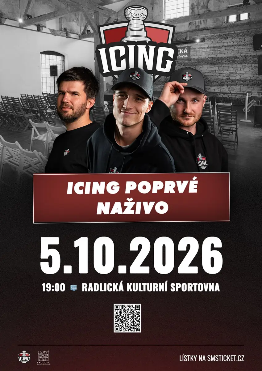 Icing Live: Poprvé naživo — Radlicka kulturni sportovna, Praha