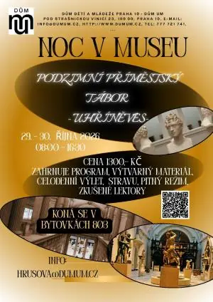 Podzimní příměstký tábor - Noc v museu — Dům Um, Praha