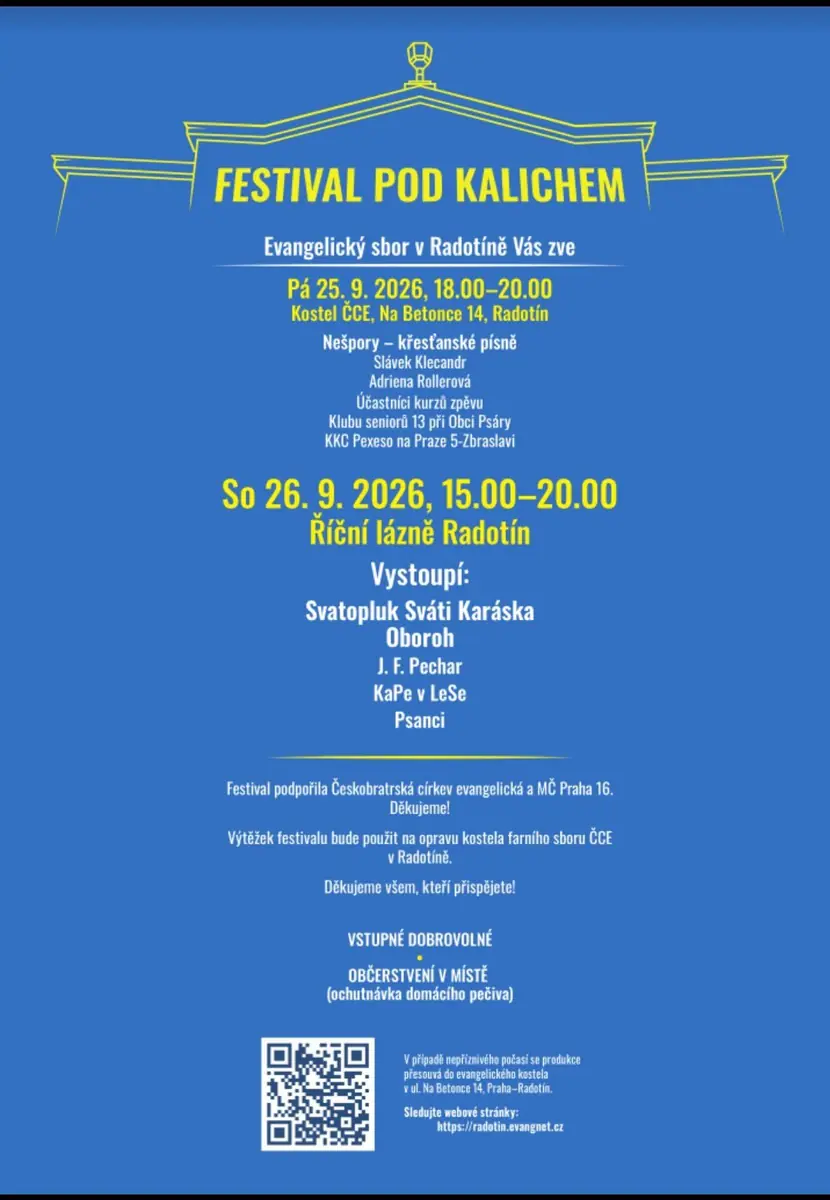 Festival Pod Kalichem — Říční lázně Radotín, Praha