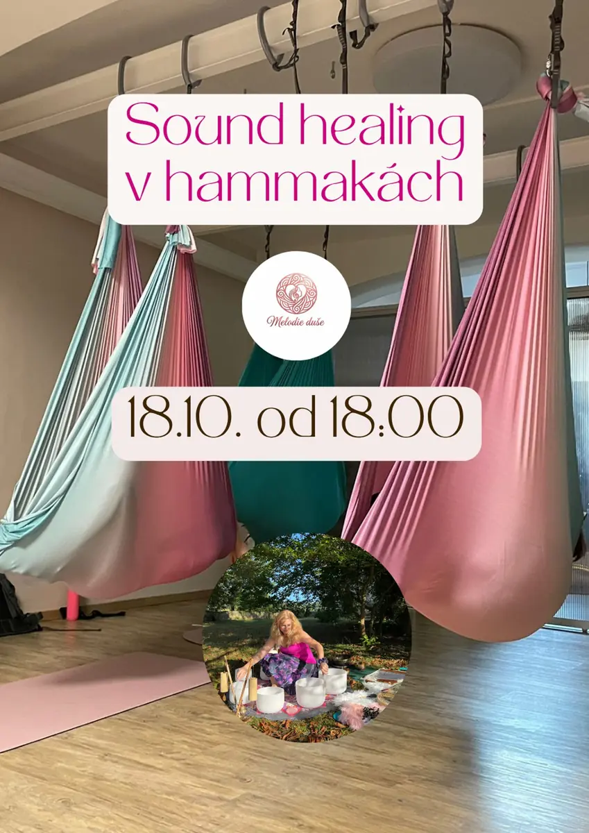 Sound healing v hammakách — Studio Cvič.it Modřany, Praha