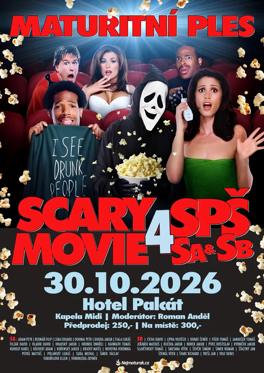 Maturitní ples Sa & Sb | SPŠ Tábor — Hotel Palcát, Tábor