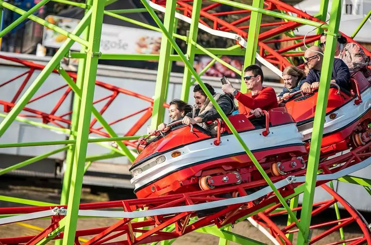 Vergnügungspark auf der Výstaviště Praha 2026 — Výstaviště Praha, a.s., Prag
