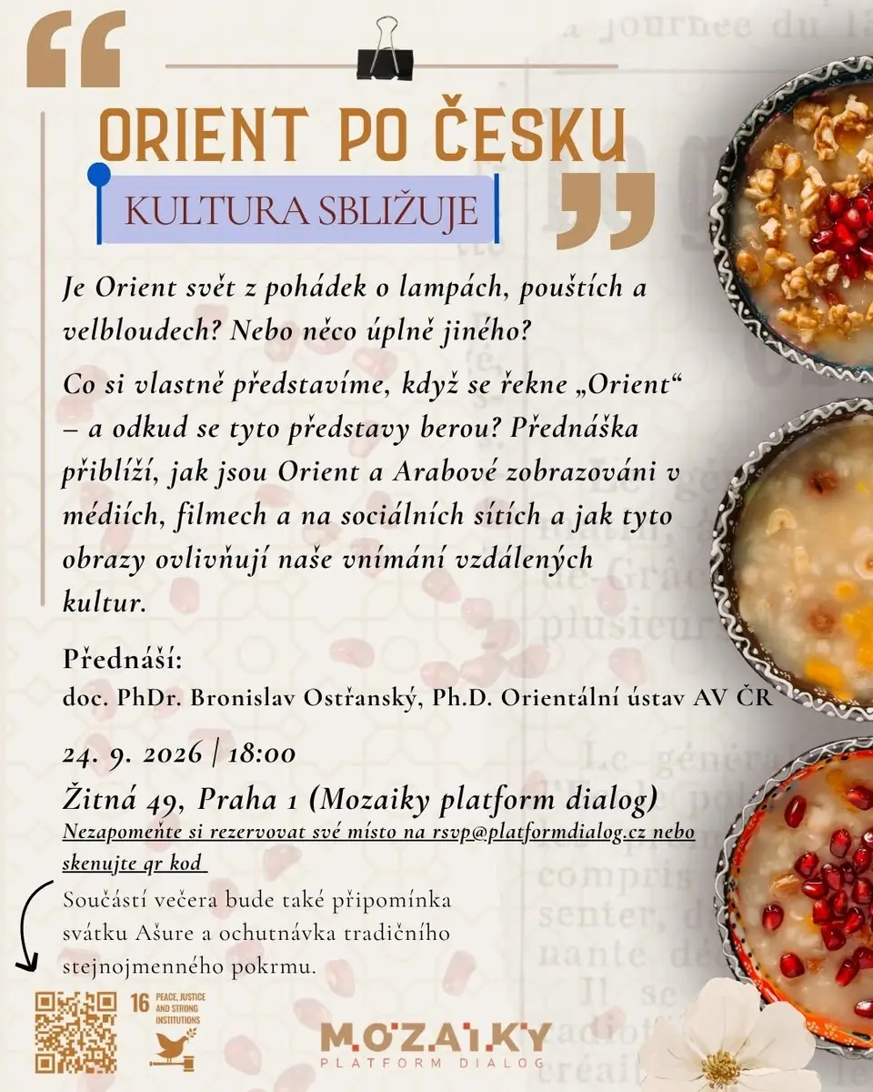 KULTURA SBLIŽUJE: Orient po Česku 🌍✨ — Praha