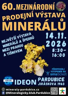 60. Mezinárodní prodejní výstava minerálů