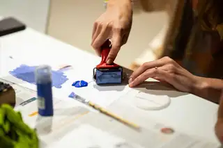 Workshop obtiskávání krajiny