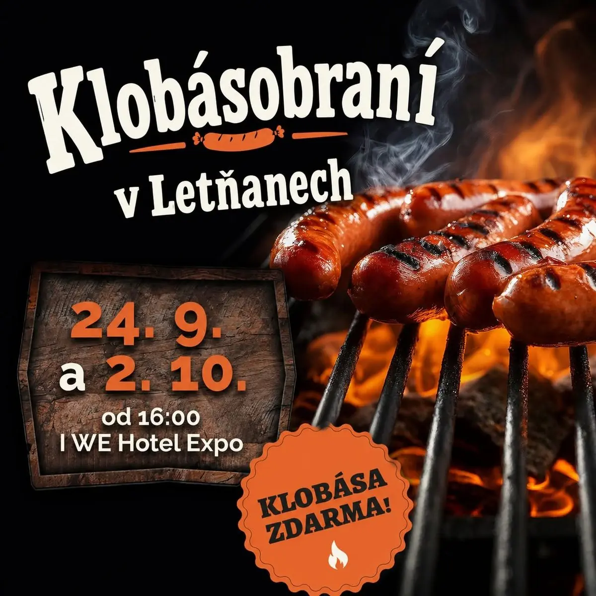 Klobásobraní v Letňanech - klobása zdarma! — Praha
